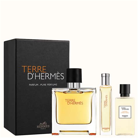 hermes d terre gift set|hermès rhubarb gift set.